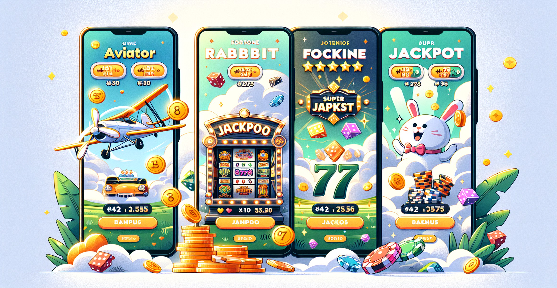 Fortune Rabbit Slots - Spin and Win at Lottomart!